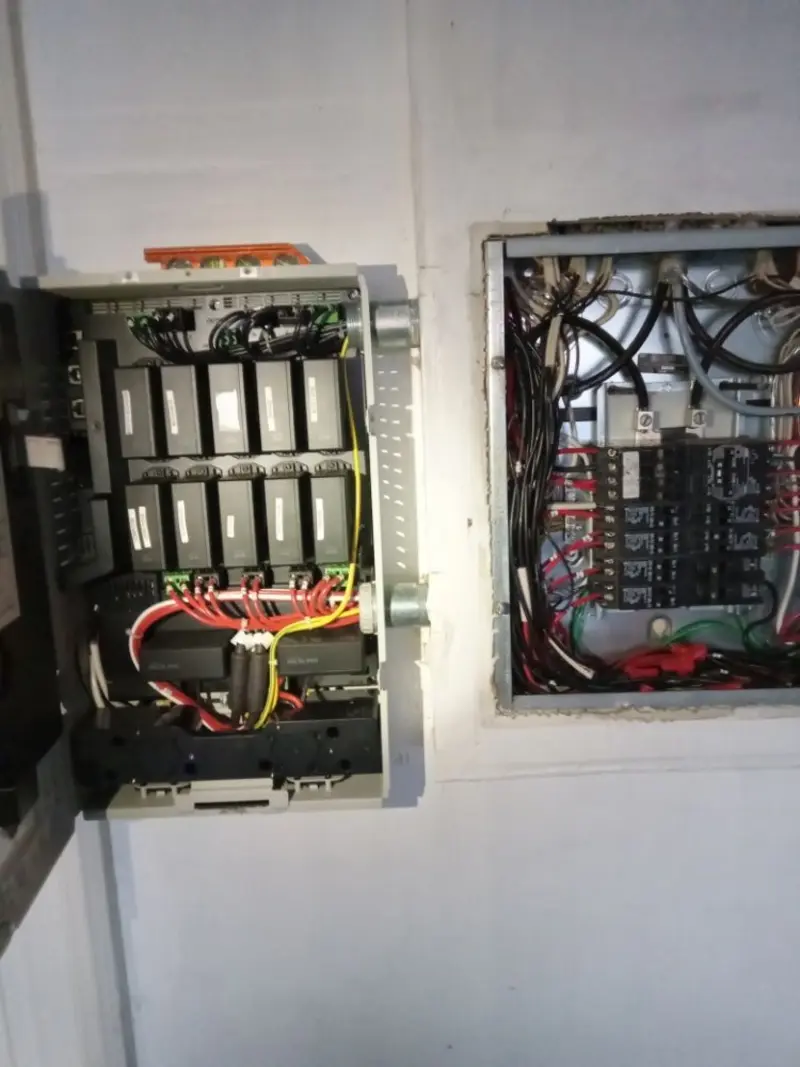 Electrical panel upgrade completed for Carbon Monoxide Detector Installation in Norman